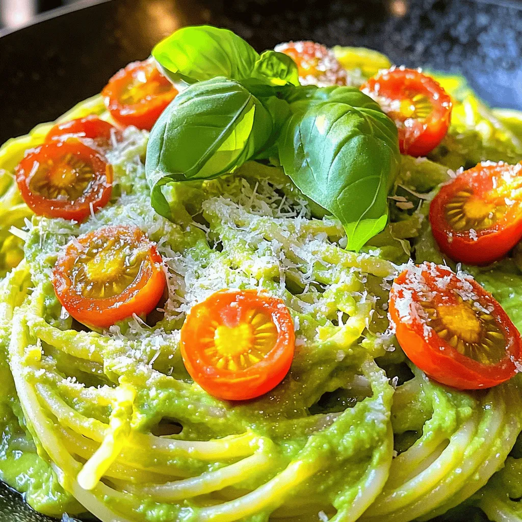 Creamy Avocado Pasta Delightfully Simple Recipe