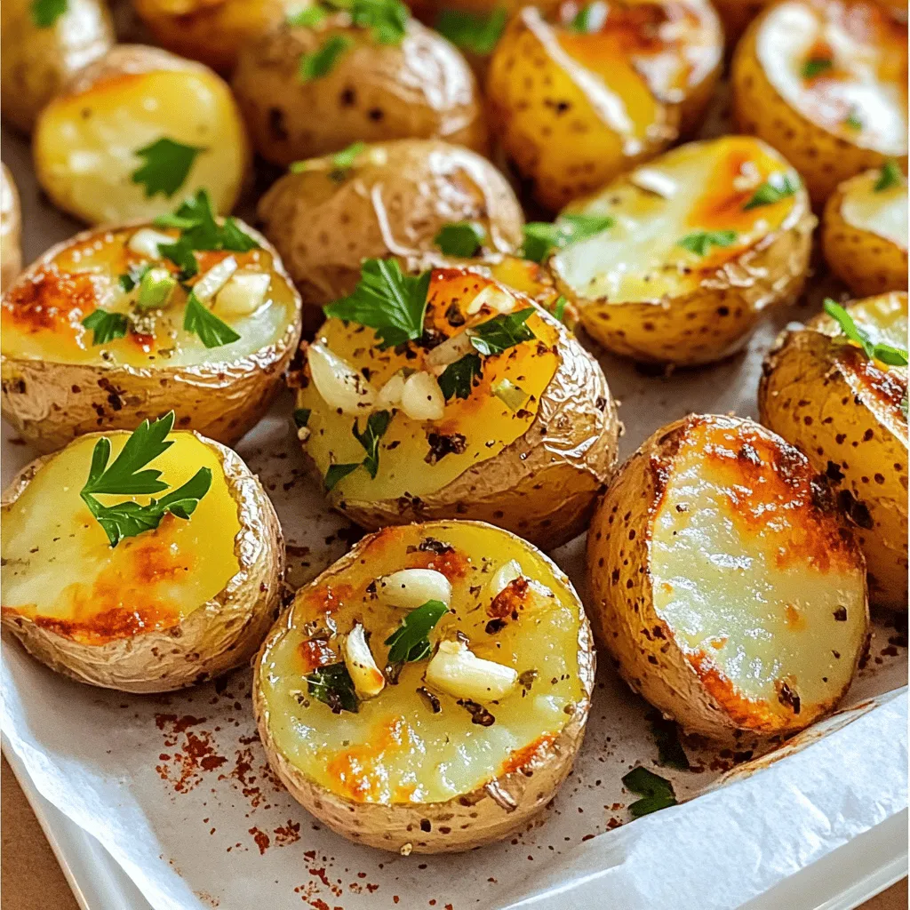 Garlic Herb Roasted Potatoes Simple and Tasty Dish