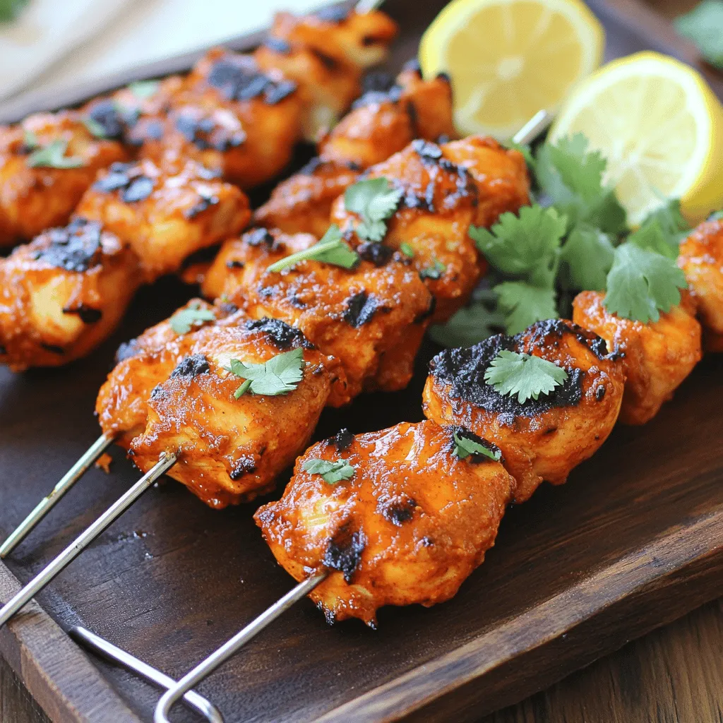 Tandoori Chicken Skewers Flavorful and Easy Recipe