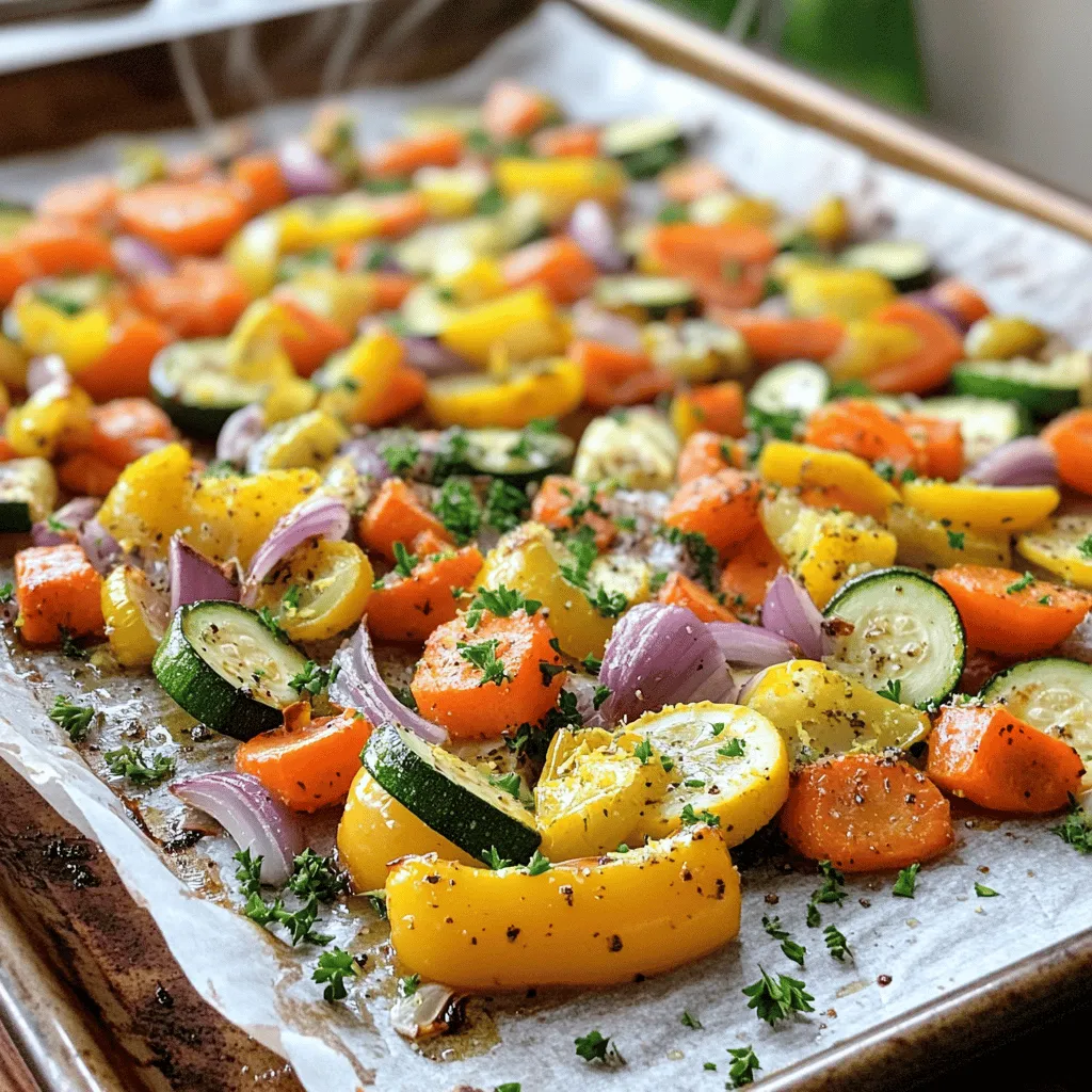Lemon Herb Roasted Veggies Flavorful and Easy Recipe