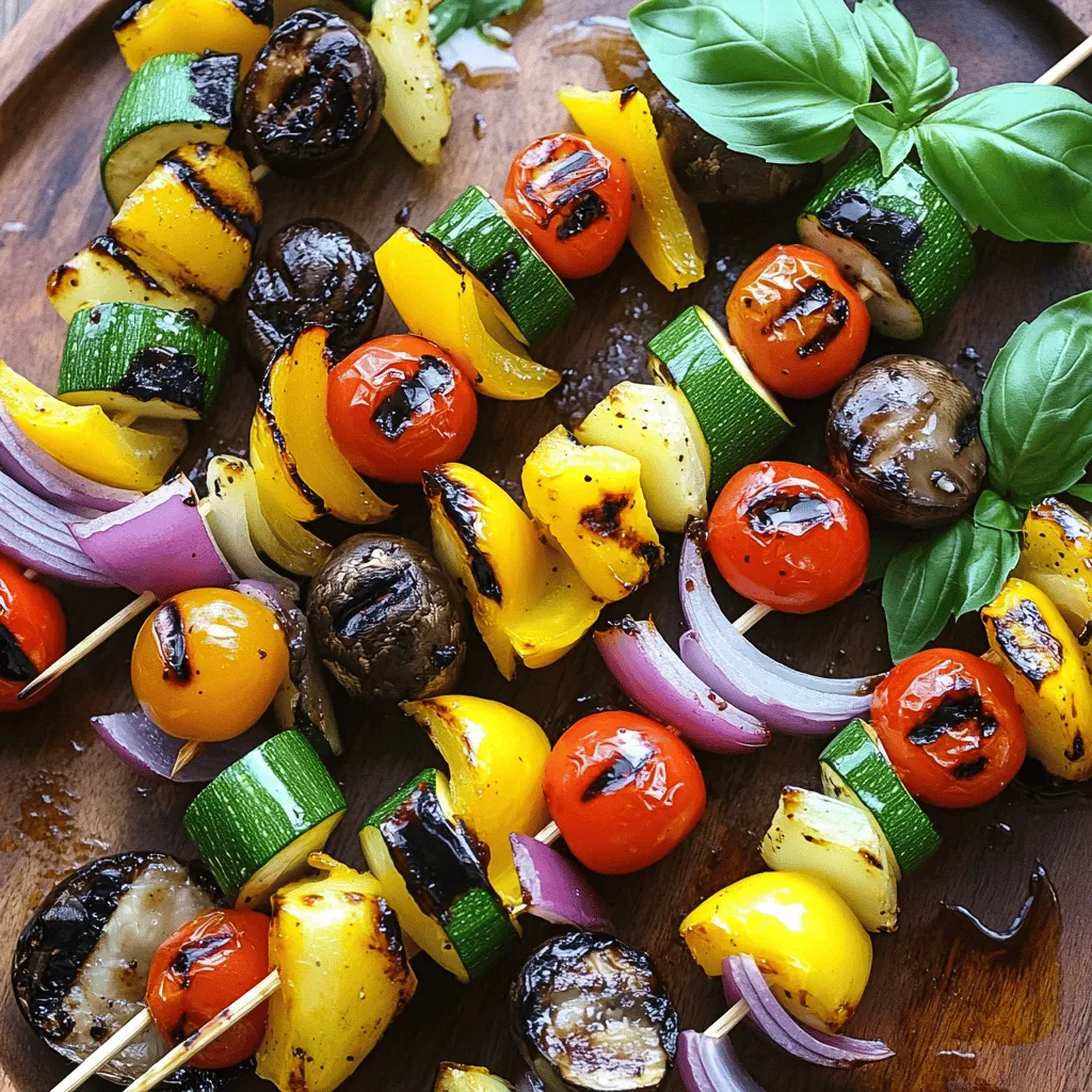 Grilled Vegetable Skewers Flavorful and Easy Recipe