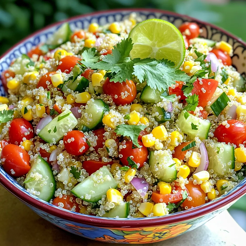 Coconut Lime Quinoa Salad Refreshing and Nutrient-Packed