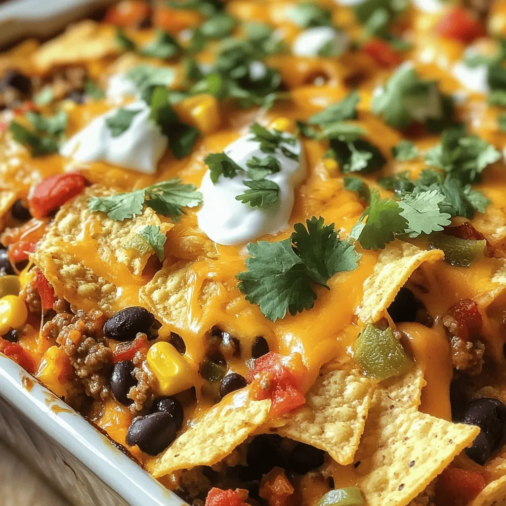 Easy Taco Casserole Quick and Tasty Family Dinner