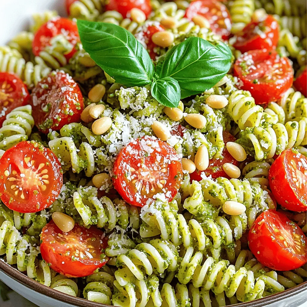 Pesto Pasta Salad Flavorful and Simple Recipe
