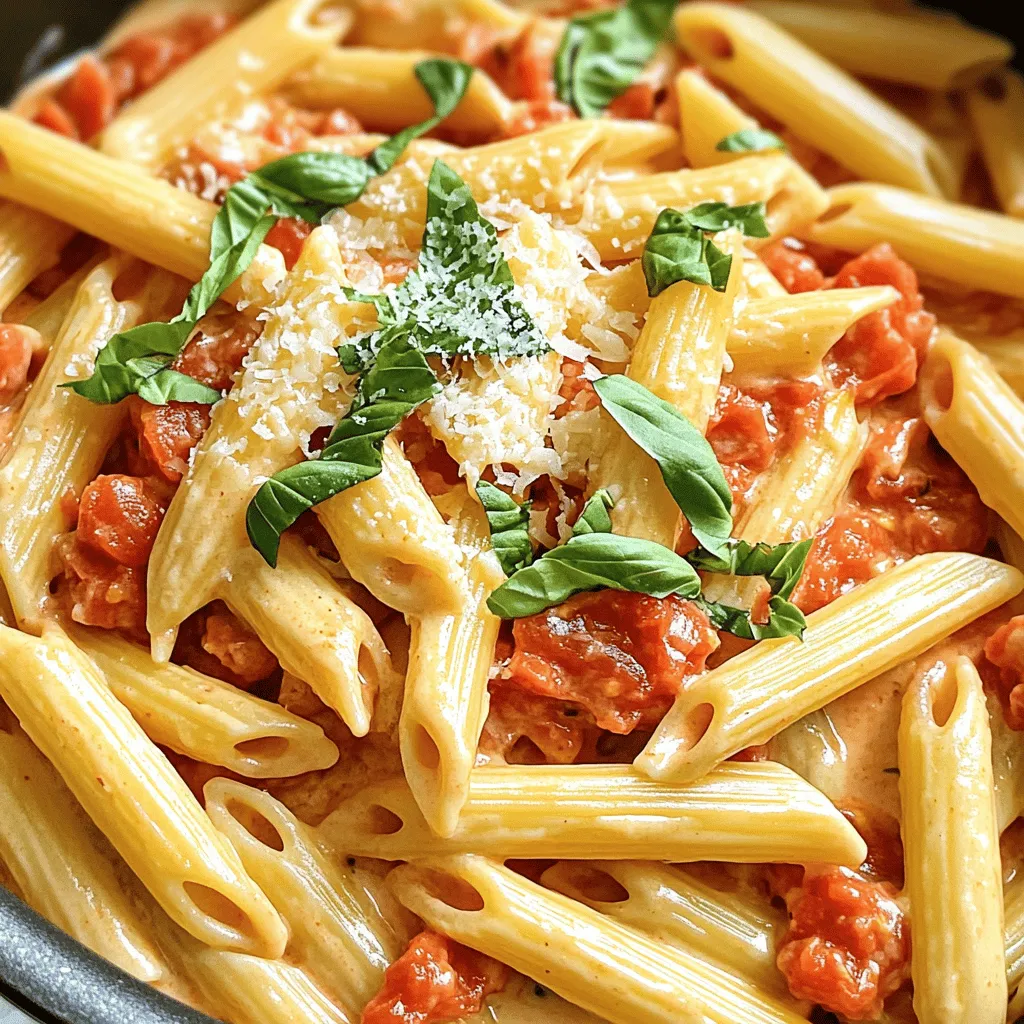 One Pot Creamy Tomato Basil Pasta Delightful Meal