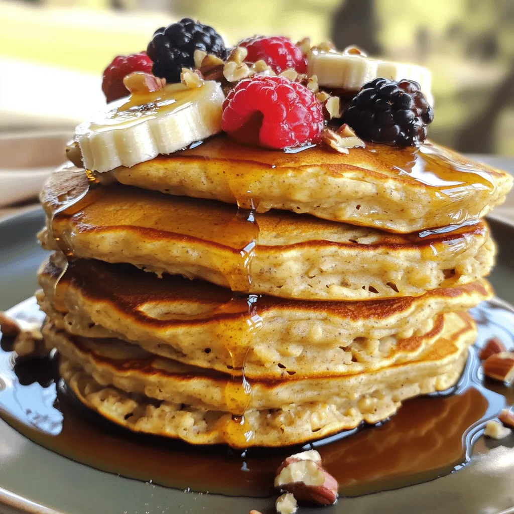 Savory Banana Oatmeal Pancakes Simple Recipe Guide
