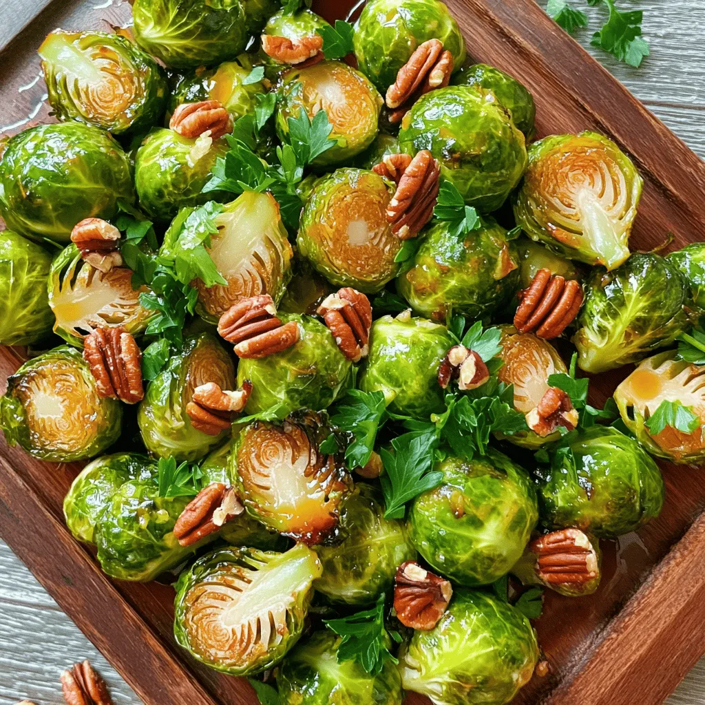 Maple Dijon Roasted Brussels Sprouts Simple Delight