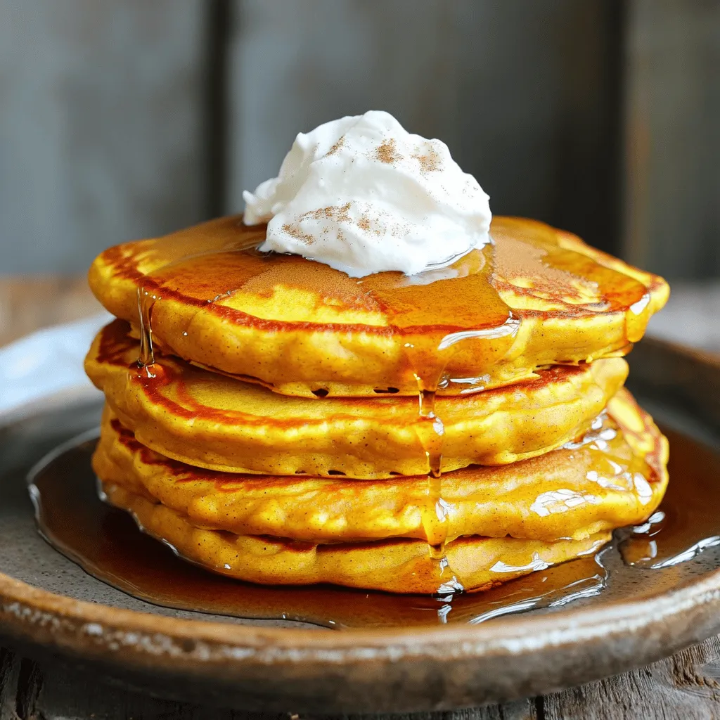 Pumpkin Cream Cheese Pancakes Fluffy and Delicious Meal