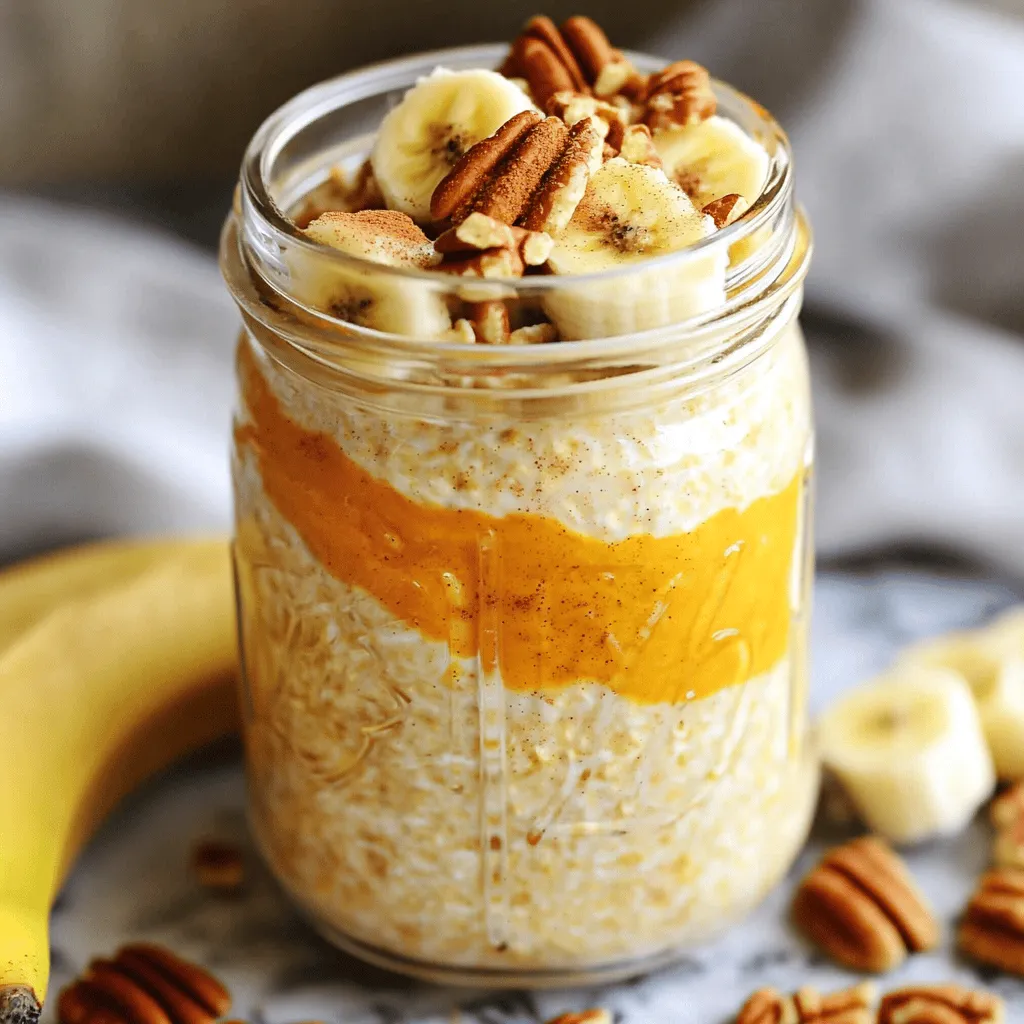 Pumpkin Spice Overnight Oats Easy and Nutritious Meal