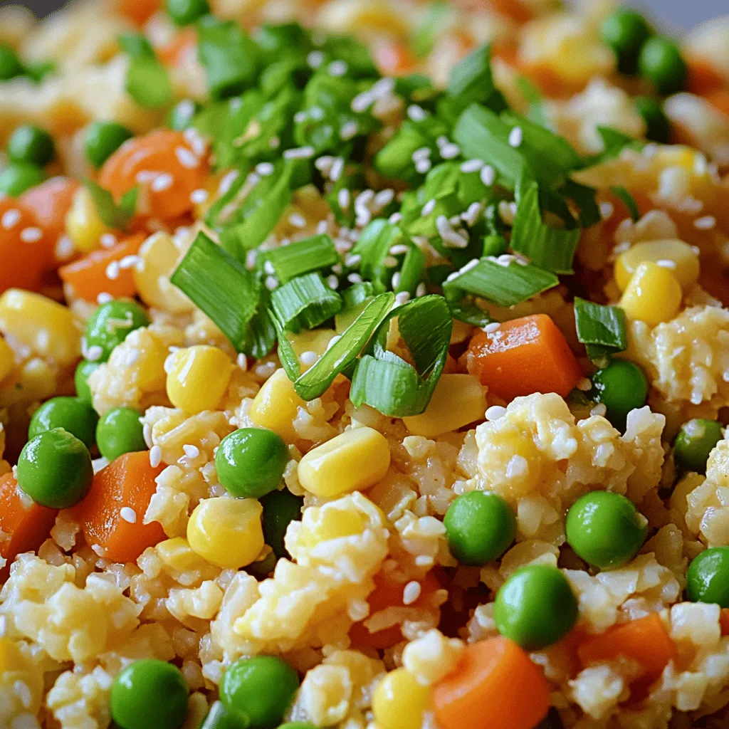 Easy Cauliflower Fried Rice Simple and Quick Recipe