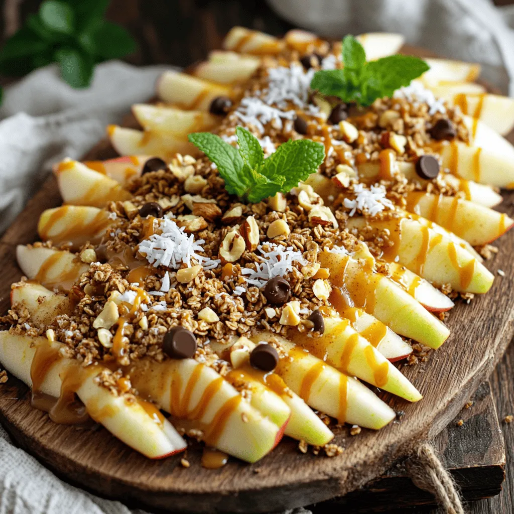 Caramel Apple Nachos Irresistible Sweet Treat Recipe