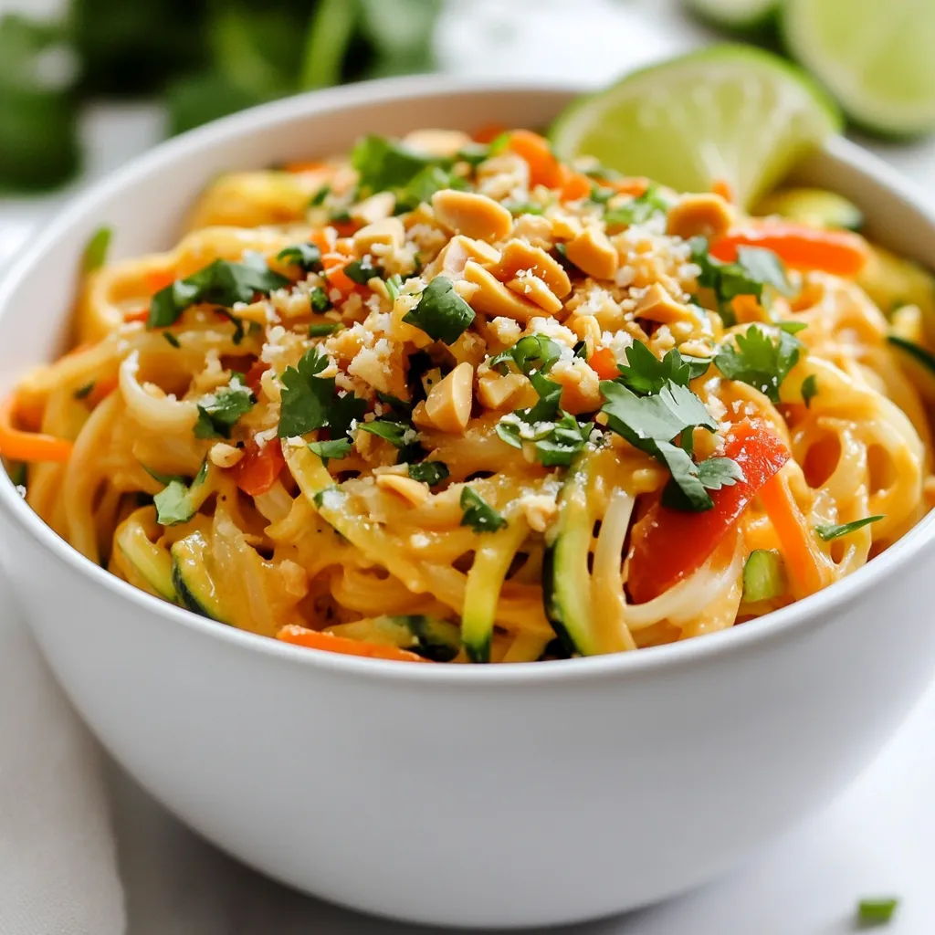 Spicy Thai Peanut Noodles Flavorful and Easy Recipe
