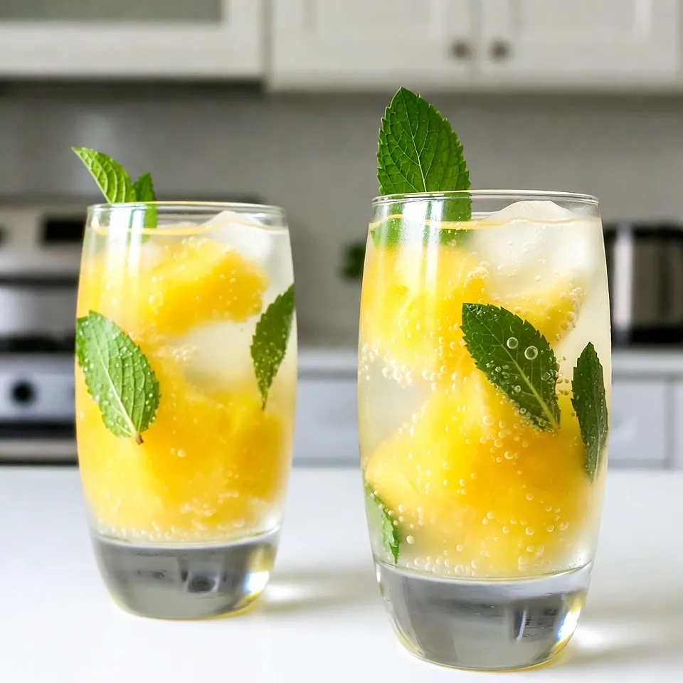 Tropical Pineapple Mojito Refreshing Summer Cocktail