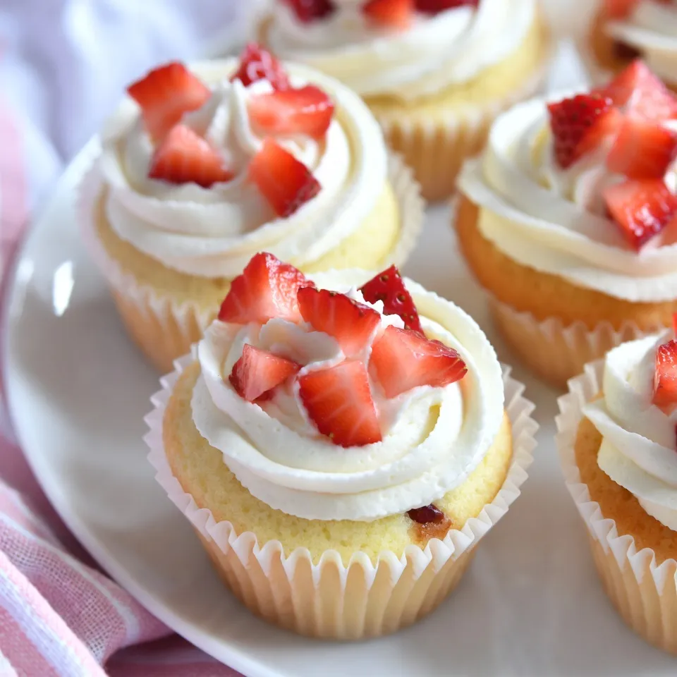 Strawberry Shortcake Cupcakes Delightful and Easy Treat