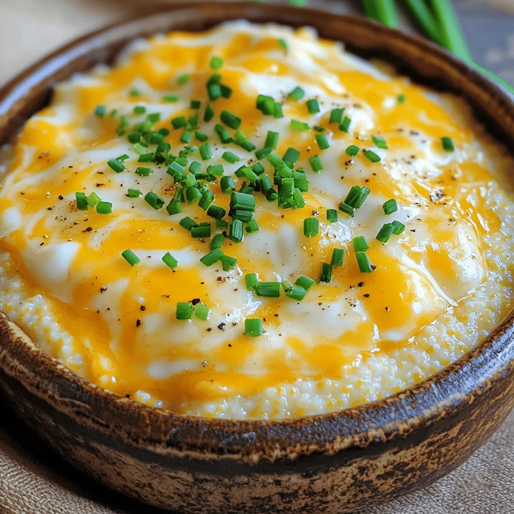 Simple Cheesy Grits Creamy and Comforting Delight