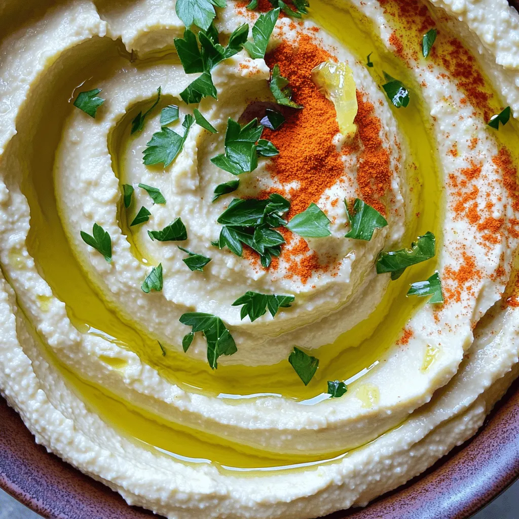 Classic Hummus Recipe Simple and Flavorful Delight