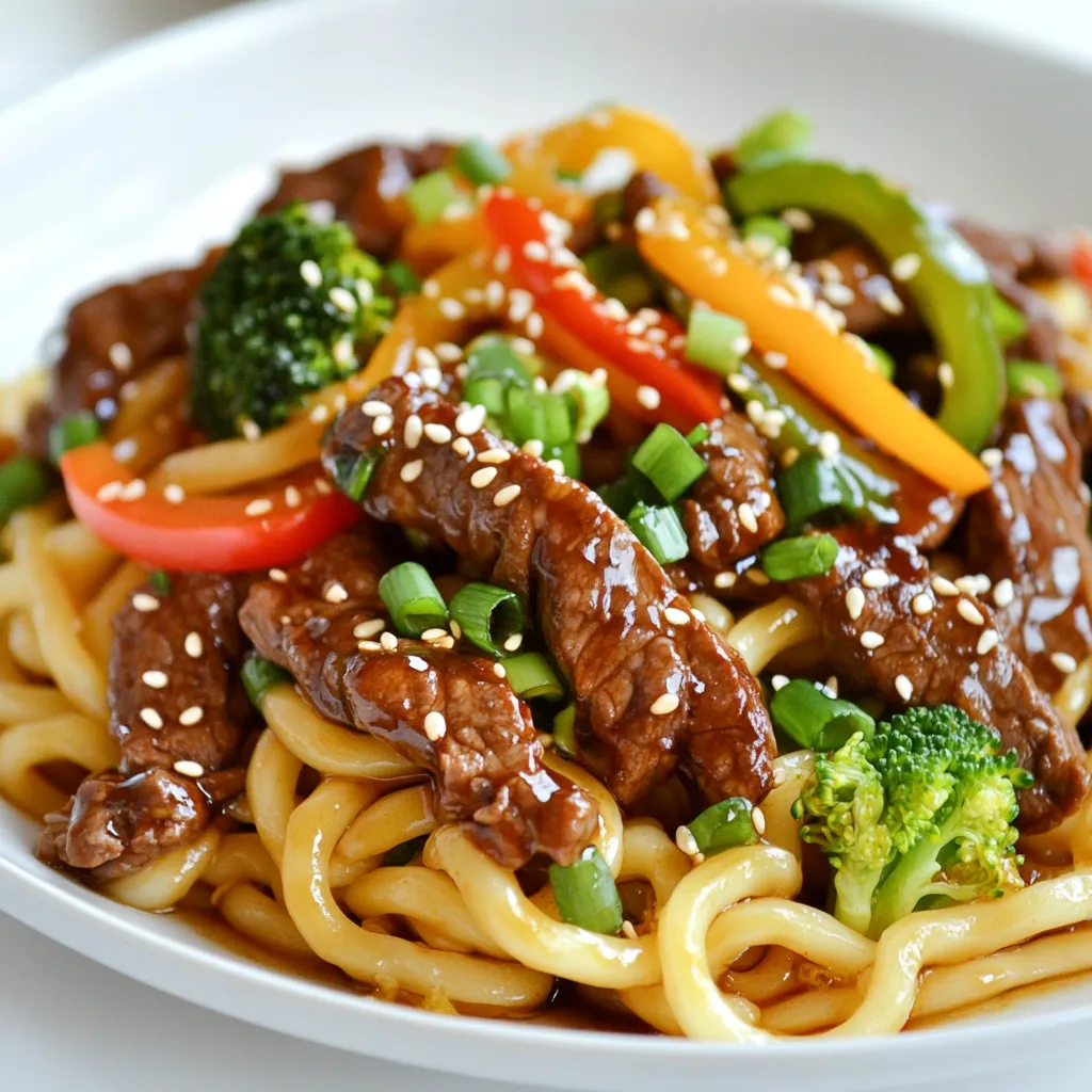 Teriyaki Beef Udon Flavorful and Easy Meal Guide