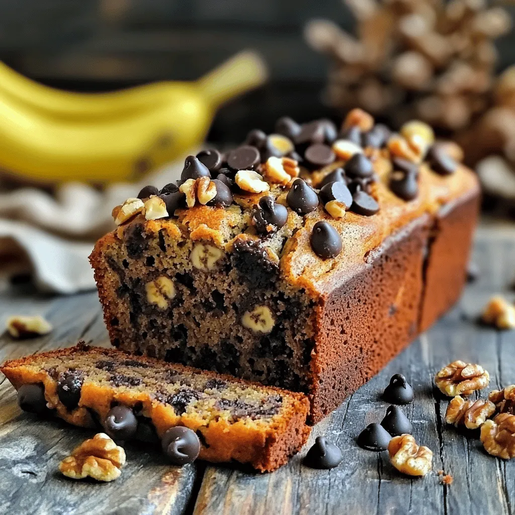 Chocolate Chip Banana Bread Delightful and Simple Recipe