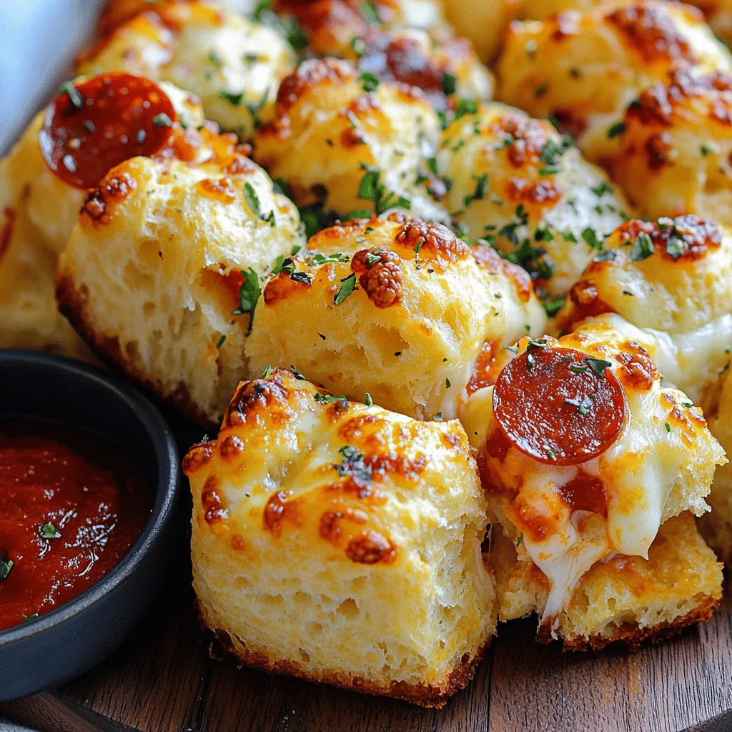 Cheese Pizza Monkey Bread Irresistible and Fun Treat
