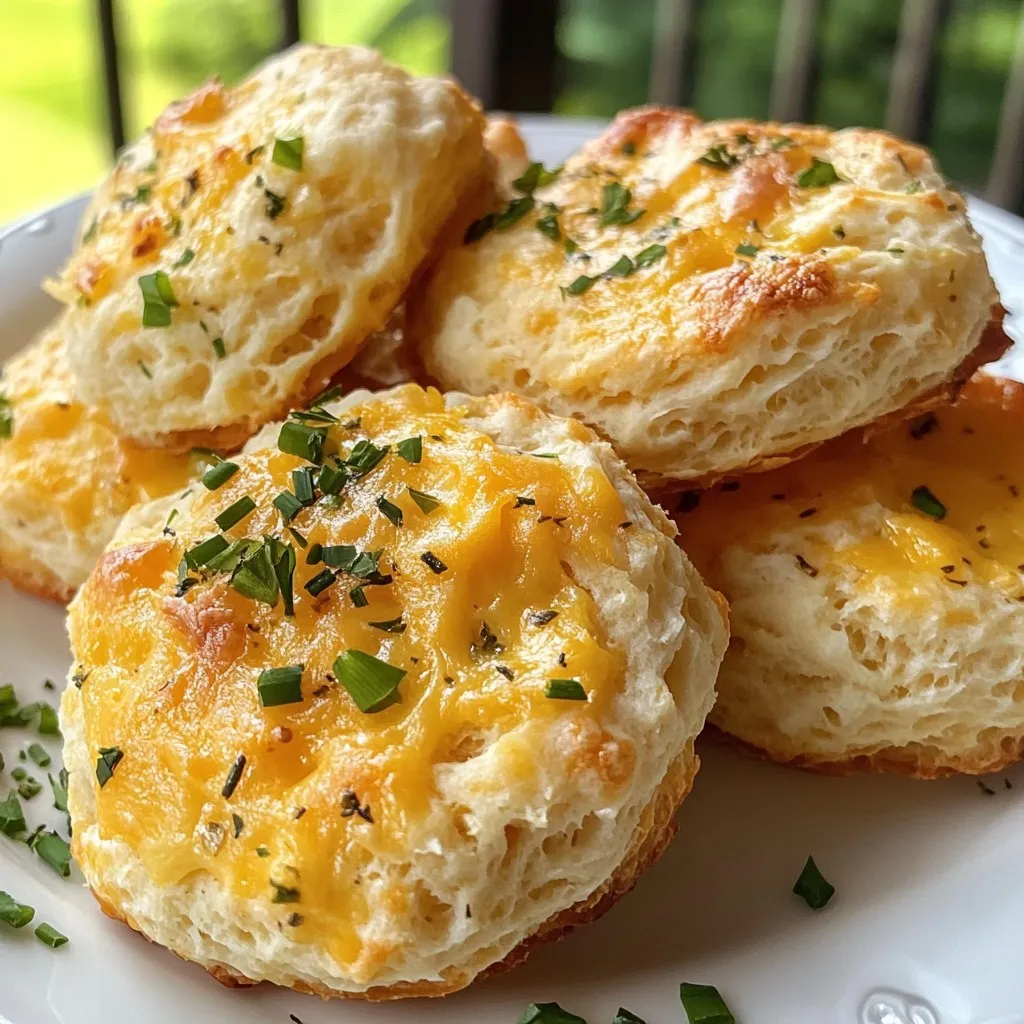 Cheddar Herb Drop Biscuits Fluffy and Savory Treat