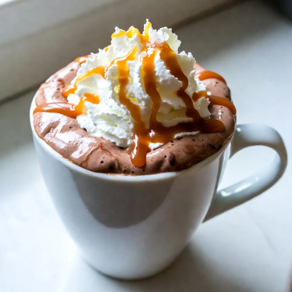 Salted Caramel Hot Chocolate Creamy and Rich Delight