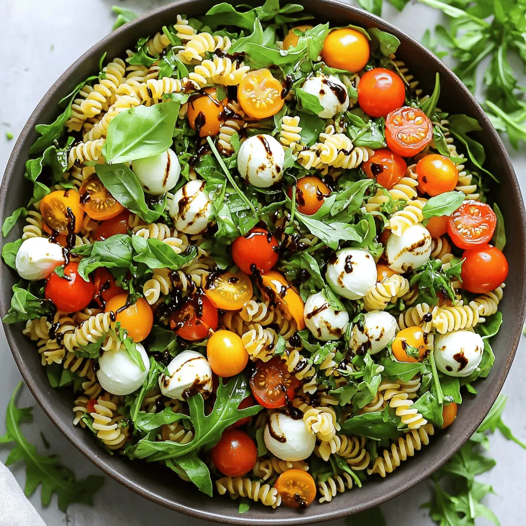 Caprese Pasta Salad Fresh and Flavorful Delight