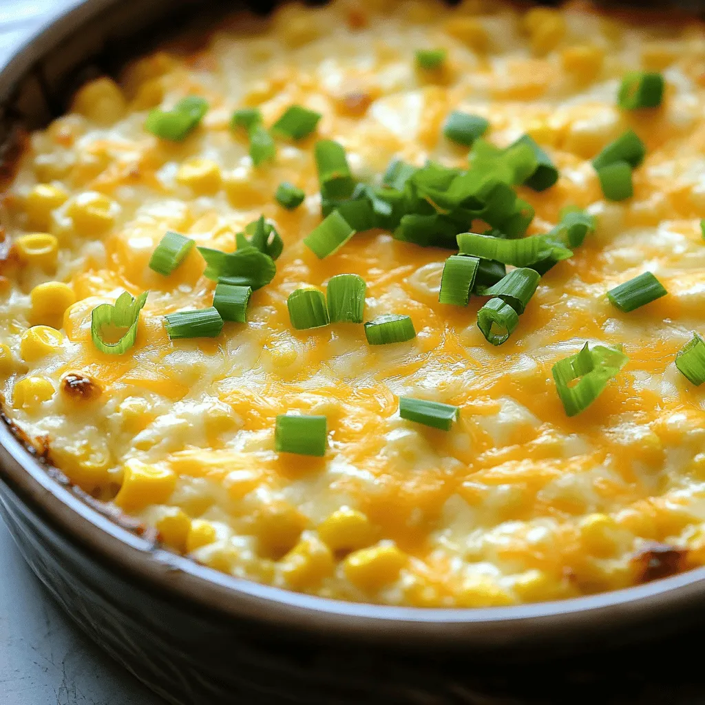 Easy Cheesy Corn Casserole Perfect for Family Meals