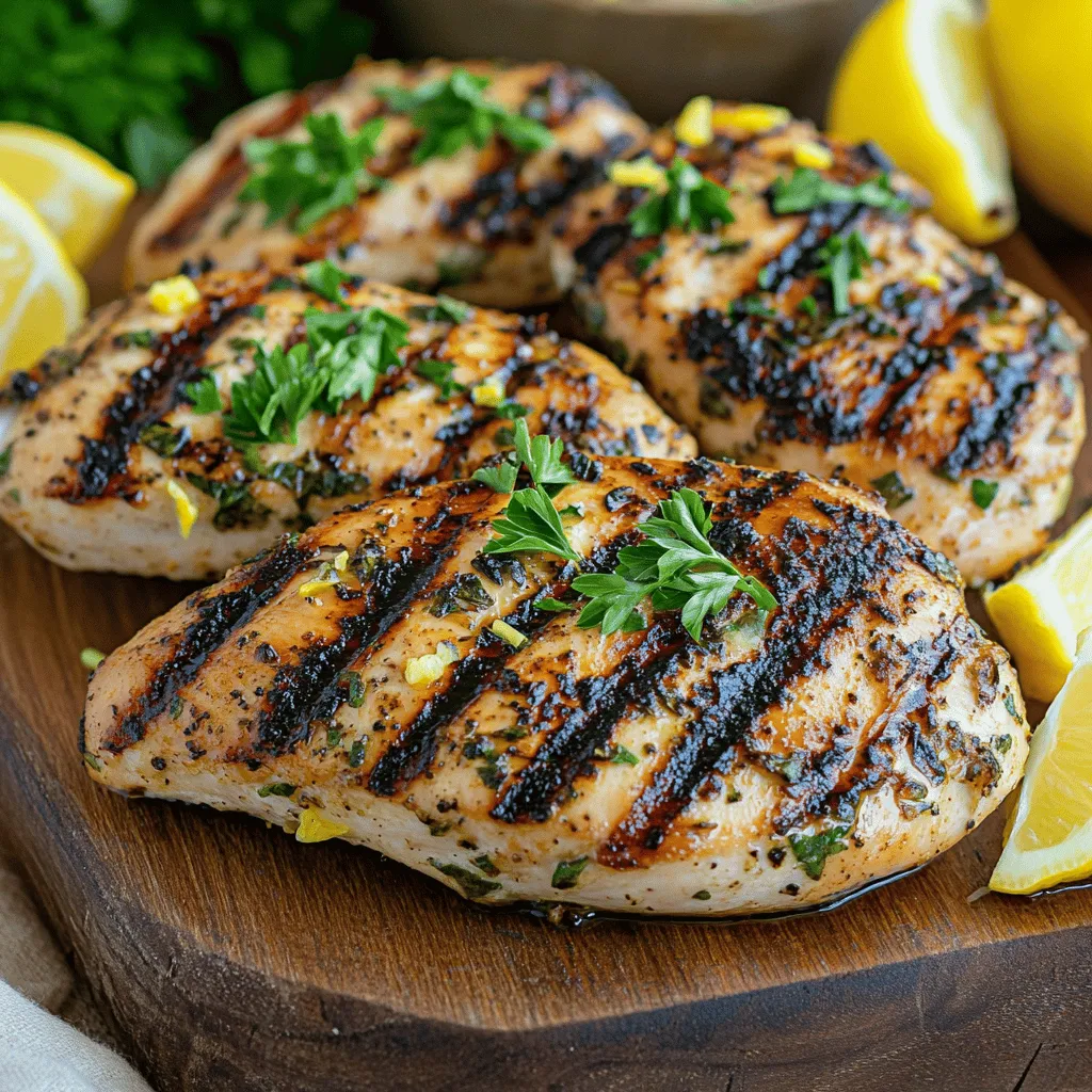 Lemon Garlic Herb Grilled Chicken Flavorful and Simple