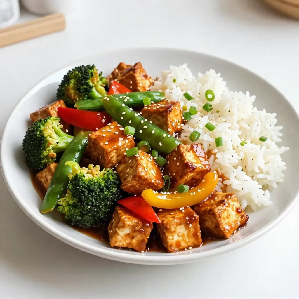 Teriyaki Tofu Stir Fry Flavorful and Easy Meal Option