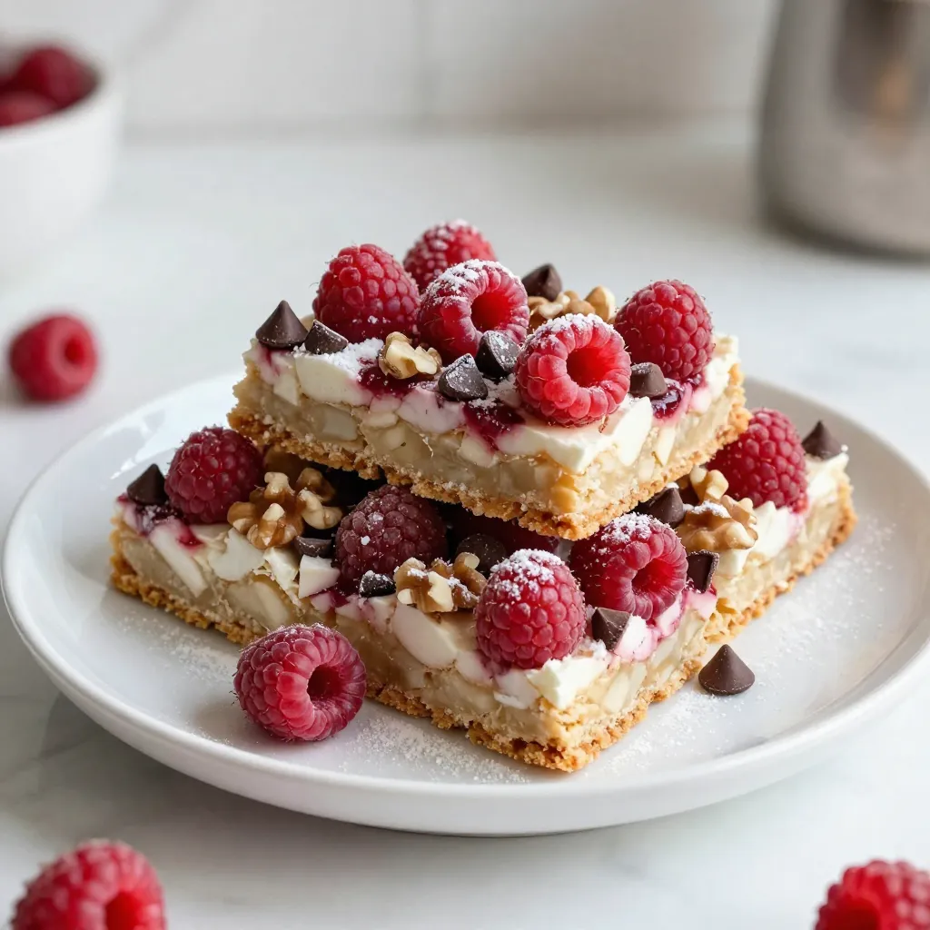 Raspberry Coconut Magic Bars Irresistible Treat Recipe