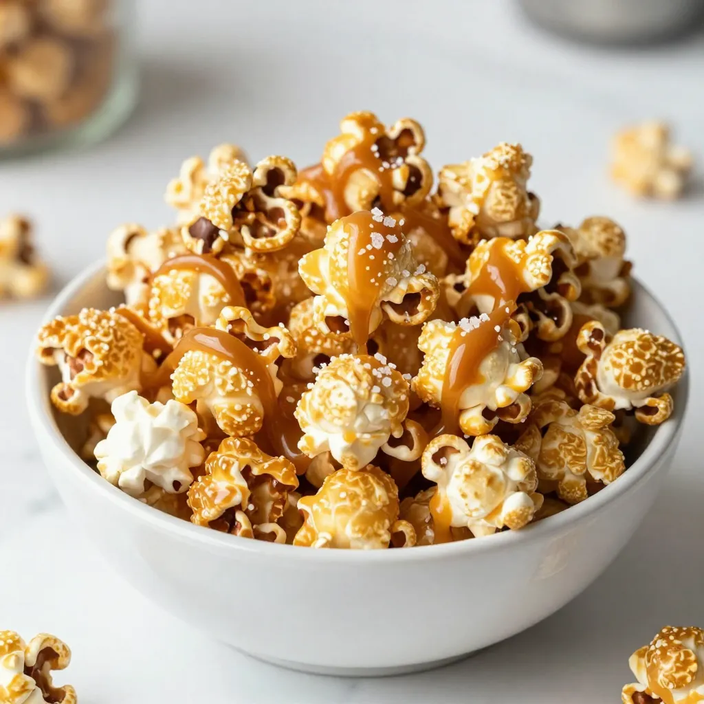 Chocolate Caramel Popcorn Irresistible Sweet Treat
