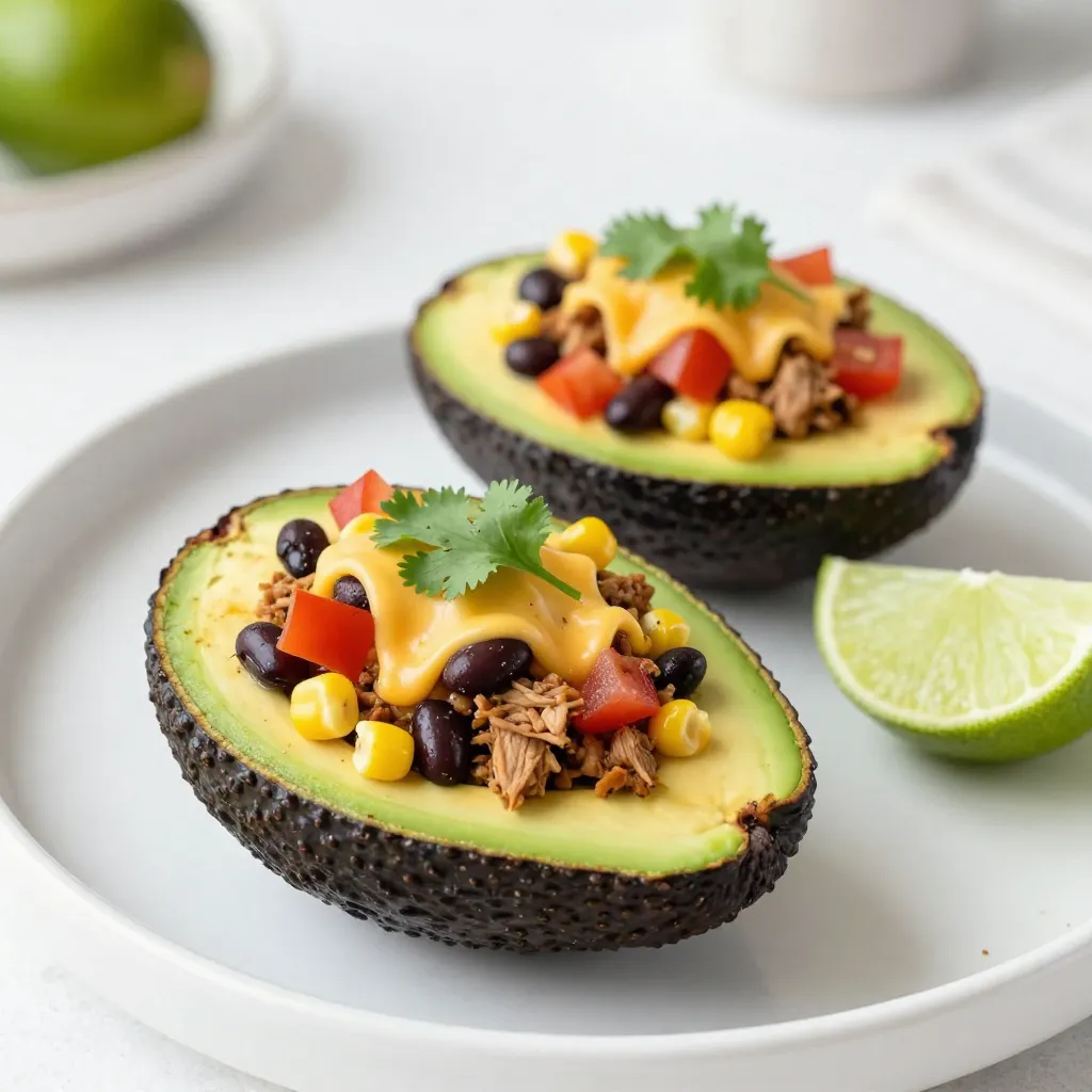 Taco Stuffed Avocados Flavorful and Simple Recipe