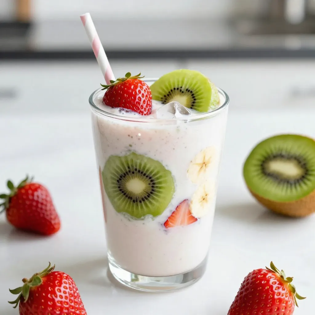 Strawberry Kiwi Smoothie Simple and Refreshing Recipe
