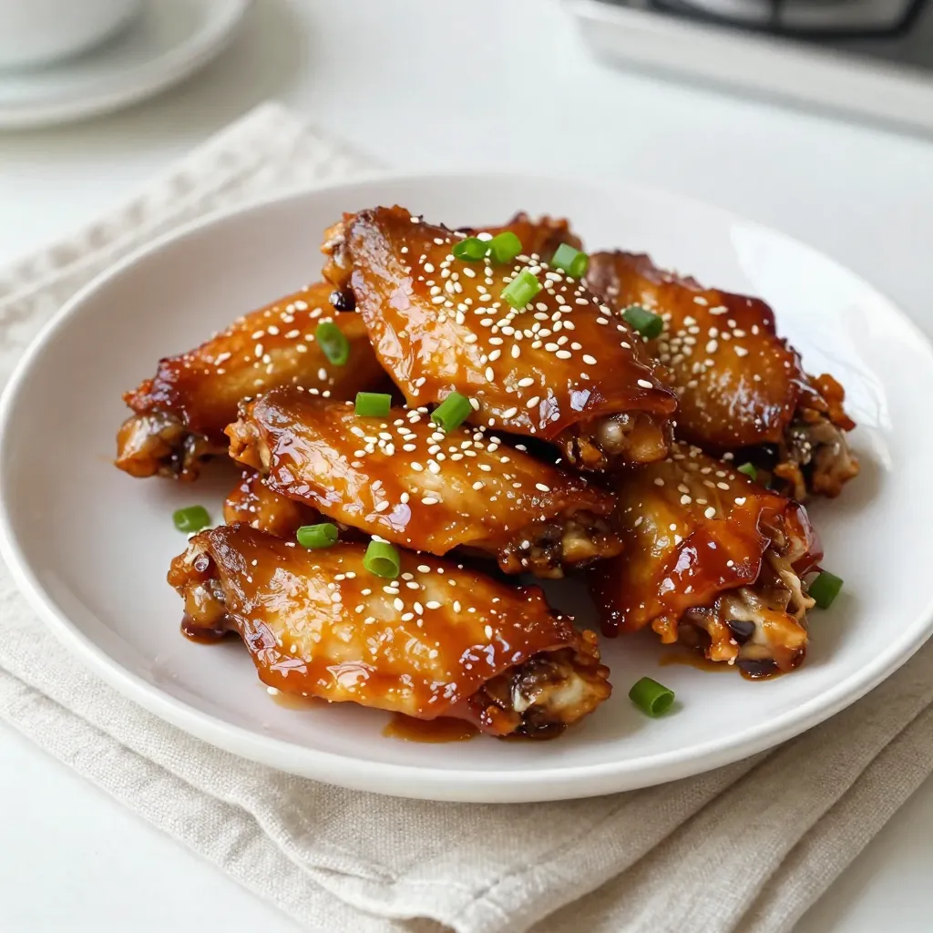 Honey Garlic Chicken Wings Flavorful and Easy Meal