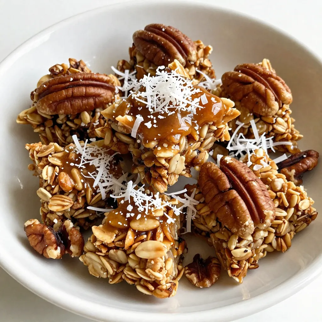 Maple Pecan Granola Clusters Crunchy and Healthy Snack