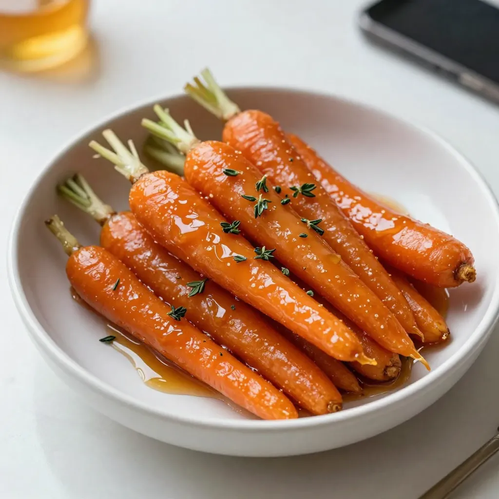 Honey Garlic Glazed Carrots Simple and Tasty Recipe