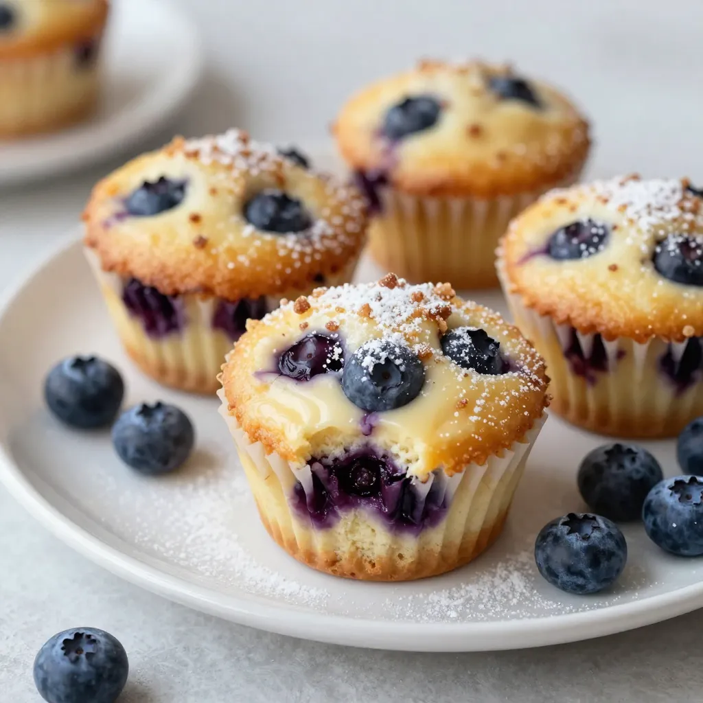 Blueberry Cheesecake Muffins Delightful and Simple Recipe