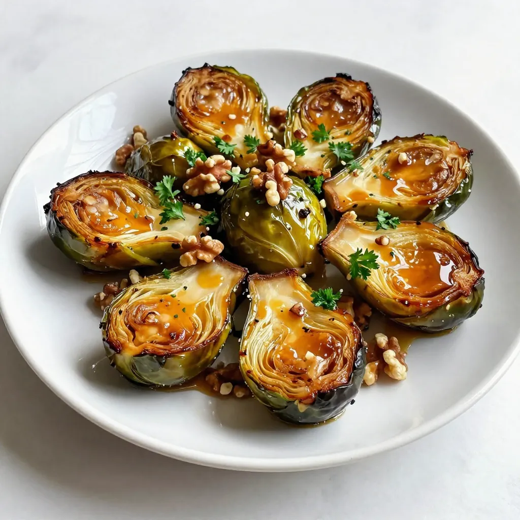 Maple Dijon Brussels Sprouts Tasty and Simple Dish