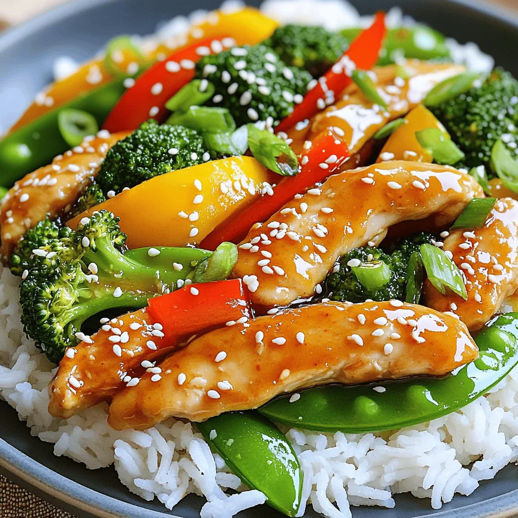 Honey Garlic Chicken Stir-Fry Quick and Tasty Recipe
