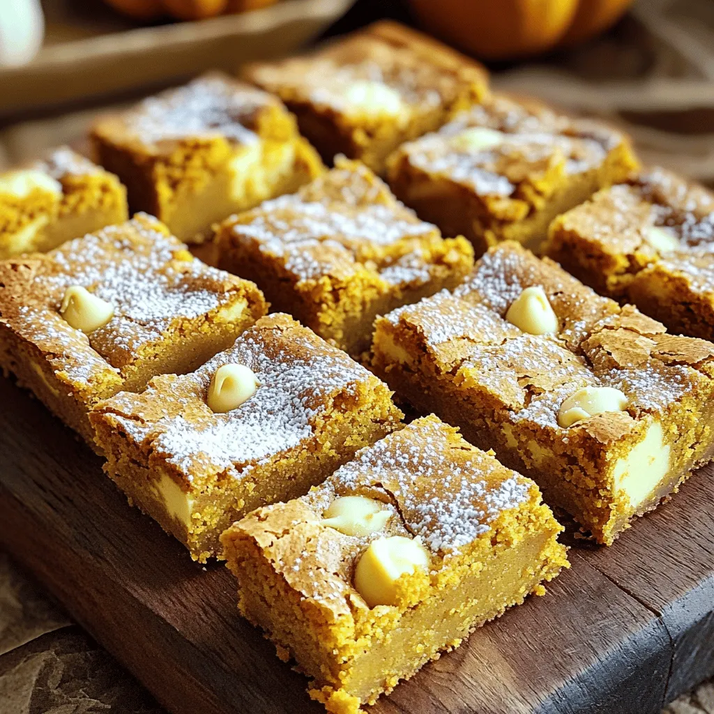 Irresistible Brown Butter Pumpkin Blondies Easy Recipe