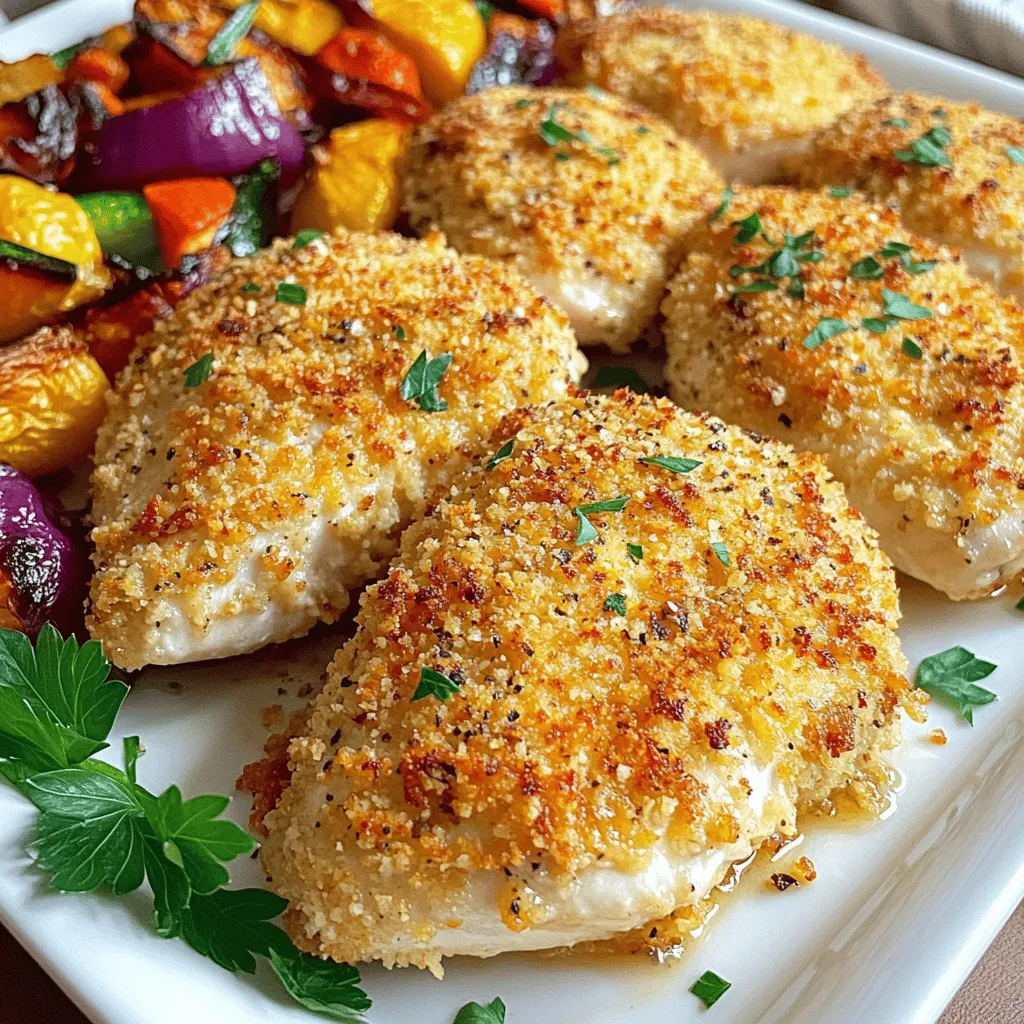 Baked Parmesan Crusted Chicken Simple and Tasty Meal