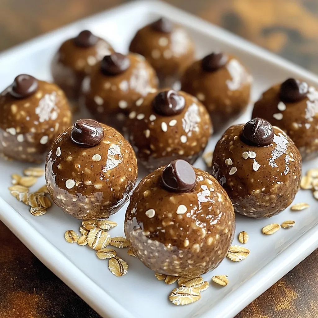 Chocolate Peanut Butter Protein Balls Easy and Healthy