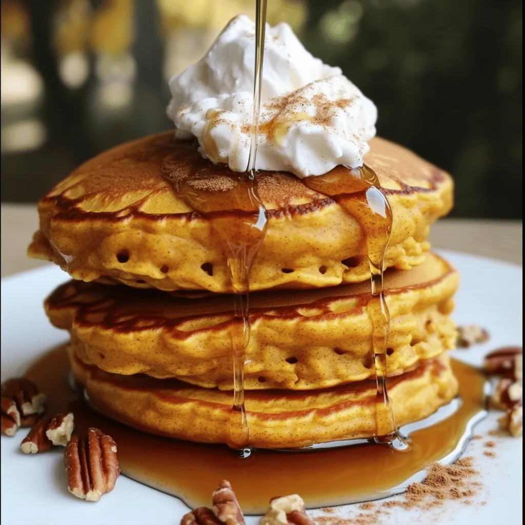 Pumpkin Spice Pancakes Delightful Fall Breakfast Treat