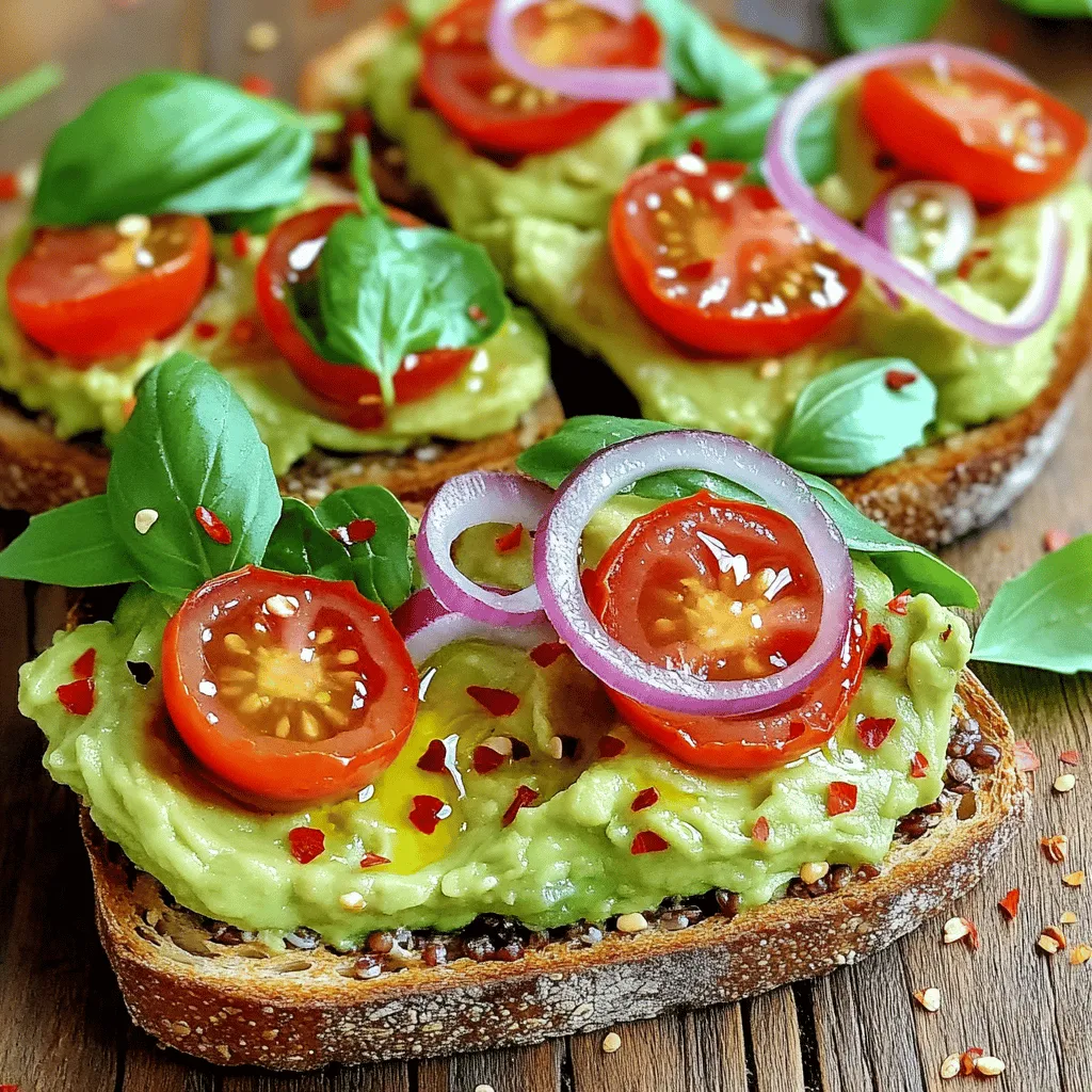 Creative Avocado Toast Variations for Every Palate