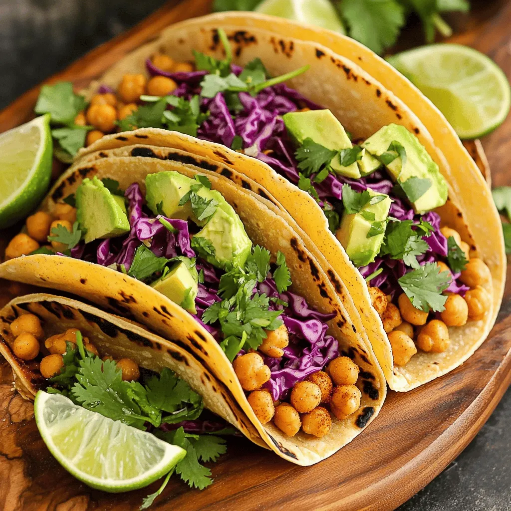 Crispy Chickpea Tacos Healthy and Flavorful Meal