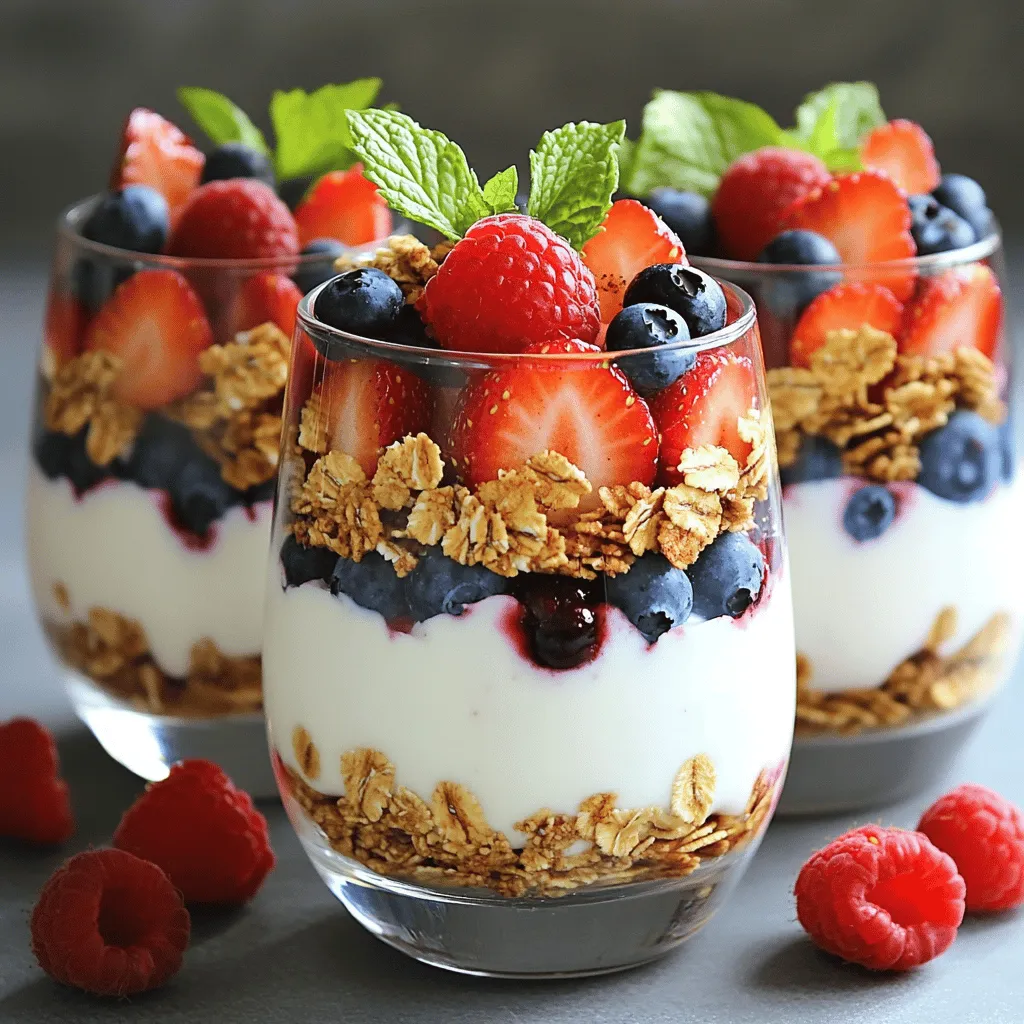 Healthy Greek Yogurt Parfaits Nutritious and Tasty Treat