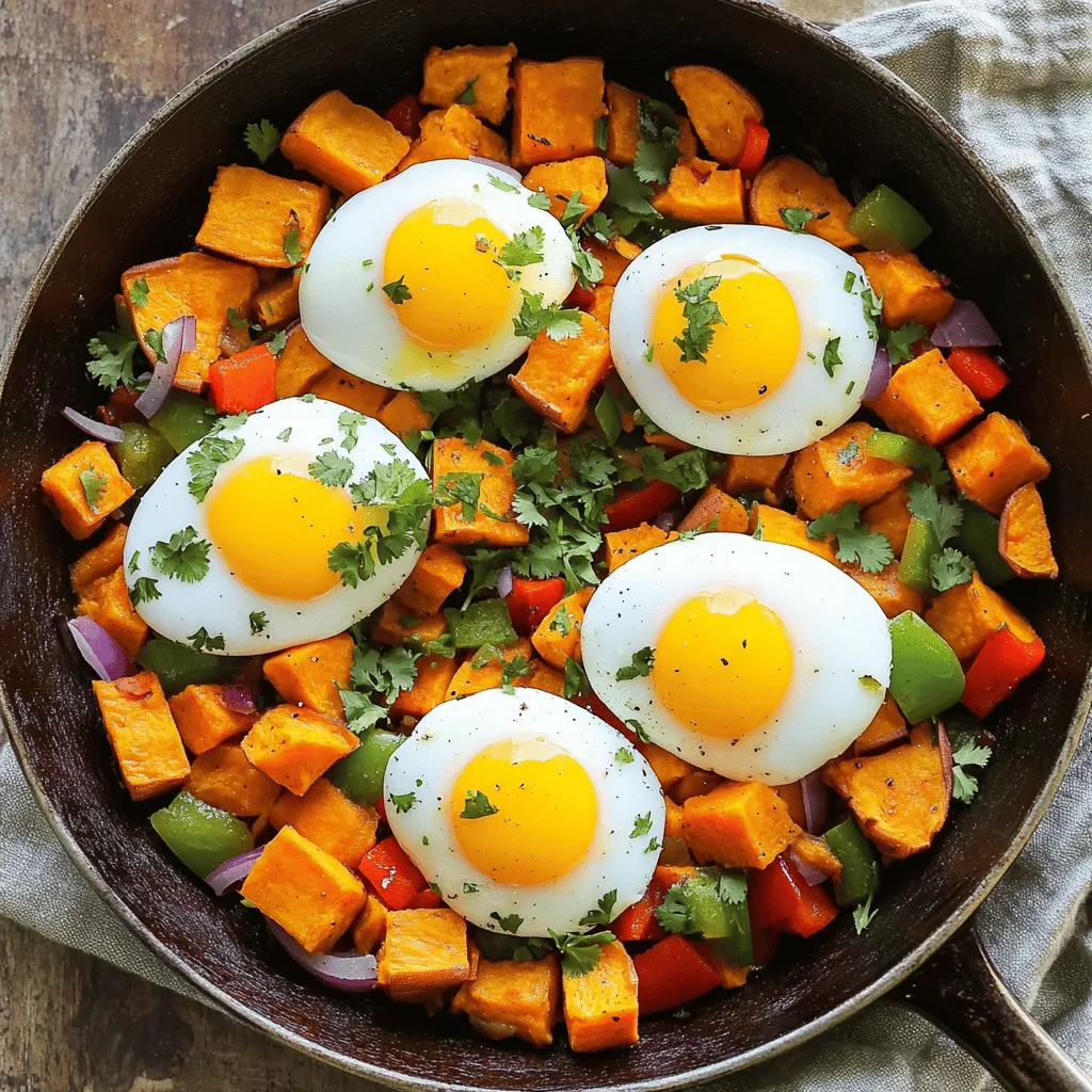 Sweet Potato Breakfast Hash Packed with Flavor