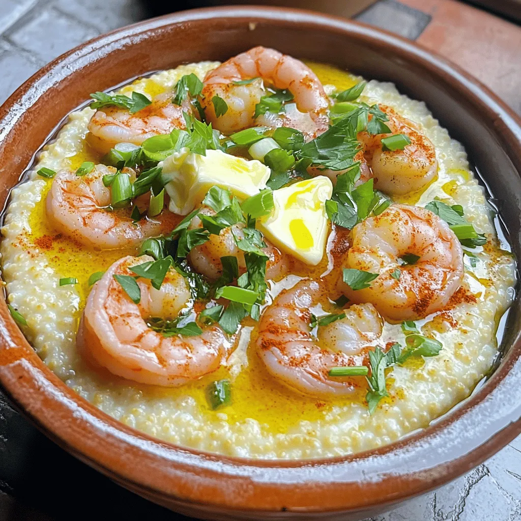 Zesty Shrimp and Grits Flavorful Comfort Food Dish