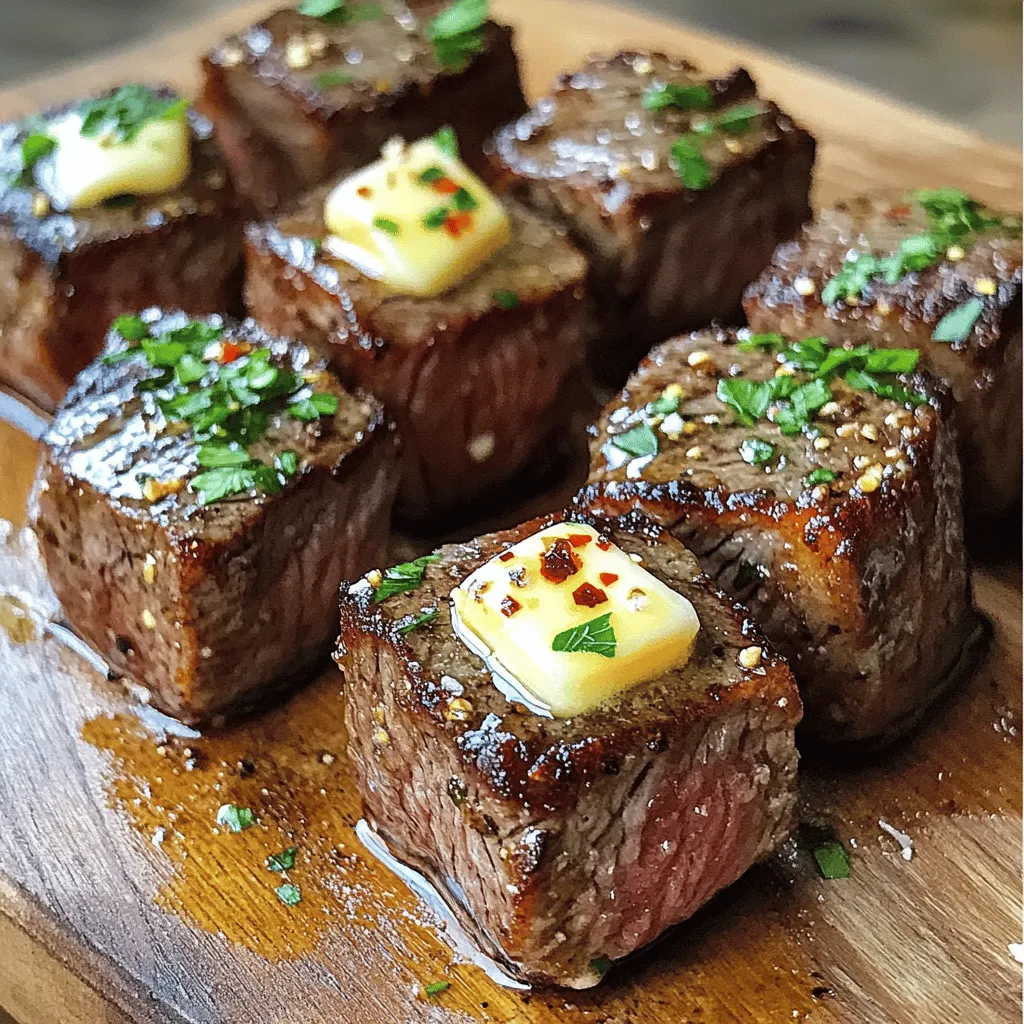 Garlic Butter Steak Bites Savor the Juicy Flavor