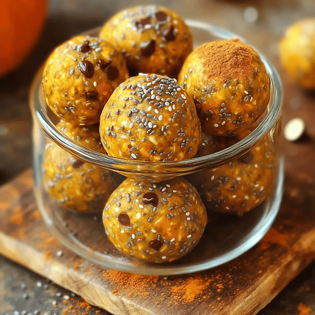Pumpkin Spice Energy Balls Tasty and Nutritious Snack